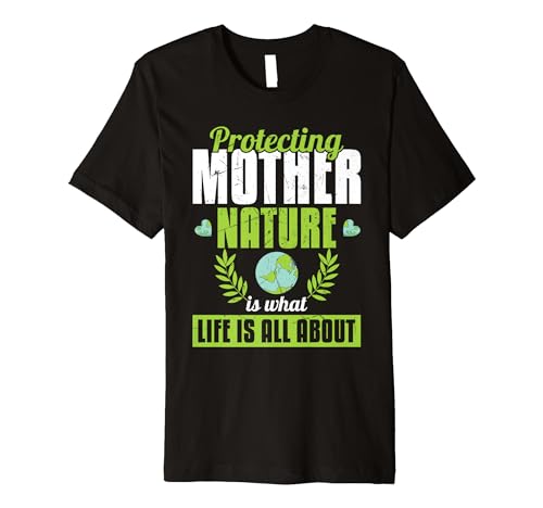 Eco-conscious Pet Owner Earth Day Meme Quote Premium T-Shirt