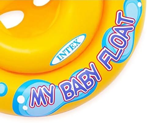Image of 67cm My Baby Float with Seat and Backrest | Plastic Floatie for 1-2 Year Old Kids | Water Float for Babies Pack of 1