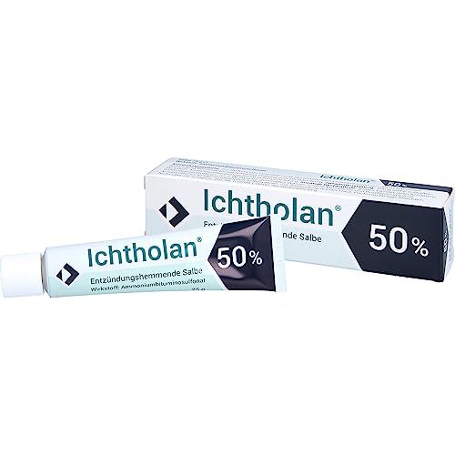 Entzündungshemmende Salbe Ichtholan 50% für Hautentzündungen