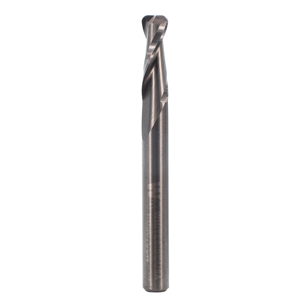 Whiteside #RU2075CN Upcut Spiral Cove Nose CNC Router Bit - 1/4" Sh 1/4" D X 1/16" R