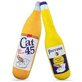 TWINCRITTERS KittiForti 2-Pack Organic Silvervine Catnip Substitute Toys for Cats & Kittens | 100% A