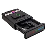 LCD Display Safe and Wireless Charging:This LCD-equipped safe features a front display that shows real-time information including time (adjustable via the button next to the interior light), battery level, Fahrenheit temperature, interior humidity, a...