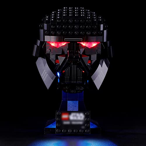 YEABRICKS LED Licht für Lego-75343 Star Wars Dark Trooper Helmet Bausteine Modell (Lego Set Nicht enthalten) – Bild 4