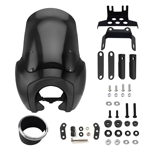 Déflecteur d'aileron avant moto de style club unique pour FXLRS