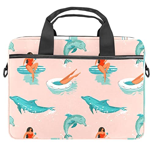 Sac bandoulière portable 13-14.5 pouces coloré motif Jour des morts