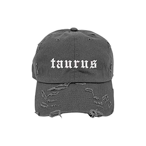 Gorra de béisbol vintage Taurus en negro unisex miniatura 3