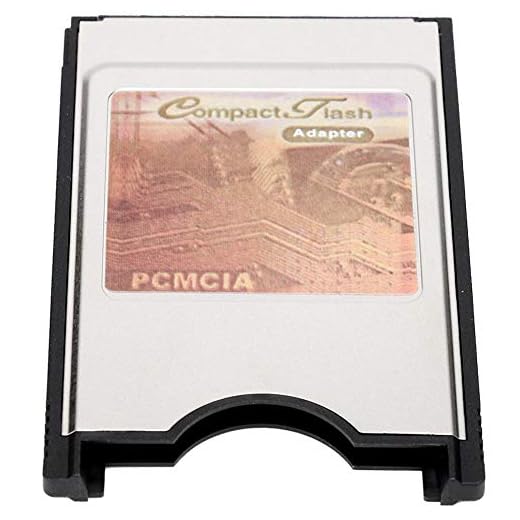 ZPSHYD CompactFlash (CF) auf PCMCIA Adapter - Plug & Play PC Kartenleser für Mercedes-Benz S-Klasse, E-Klasse, C-Klasse, CLS, SLK, GLK - MP3-Musikwiedergabe über COMAND-System (nur Typ-I-CF-Karten)