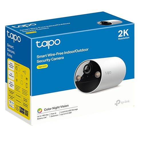 Tapo C410 Smart Security Camera, 2K 3MP, 1296p, Colour Night Vision, Wire-Free Indoor/Outdoor, 6400 mAh Non-Removable Battery, Two-Way Audio, Alexa & Google Assistant, 2.4 GHz WiFi - Image 11 thumbnail