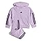 adidas Unisex - Bimbi 0-24 ESSENTIALS HOODED JOGGER, Powder Plum/Aurora Plum, 18-24 Months