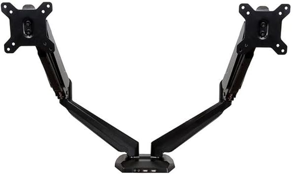 StarTech Desk Mount Dual Monitor Arm up to 32in, 17.6lb/8kg ARMSLIMDUO
