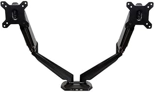StarTech.Com Supporto a Doppio Braccio per dual Monitor con 2 Porte USB e Audio Pass-Through