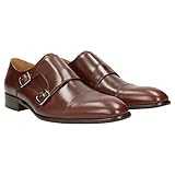 double monk wildleder Innenfutter aus herausnehmbare Innensohle aus Leder