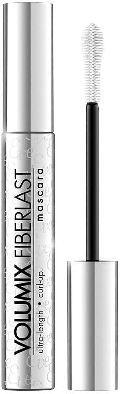 Eveline Cosmetics Volumix Fiberlast Extending & Curling Mascara, Lasts 16 Hours, Mineral Pigments & Pro Vitamin B5, 10ml