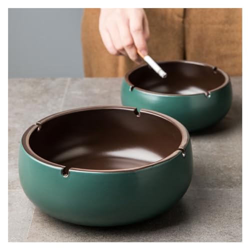Cendriers de table vintage en céramique pour intérieur et bar - 6