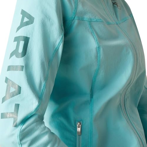 ARIAT Jaqueta feminina Agile Softshell, azul marinho, Azul marinho, M
