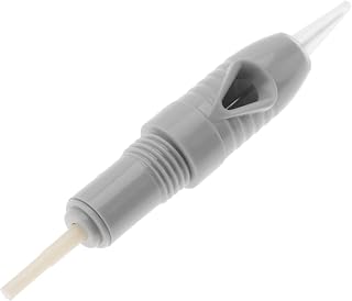 10Pcs Disposable Sterile Needle for Eyebrow Lip Tattoo, Tattoo Needle, Wear Resisting with Less Vibration (3P)