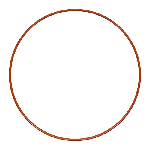 uxcell Silicone O-Ring, 190mm OD, 183.8mm ID, 3.1mm Width, VMQ Seal Rings Gasket, Red