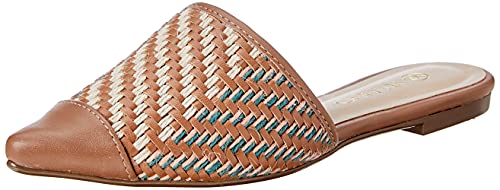 Mule Em Trança Detalhada, Com Biqueira Lisa, Via Uno, Feminino, 38, 116317Sbavv2