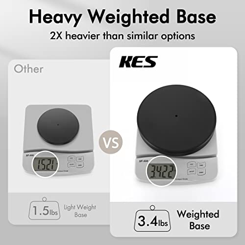 Kes BPH280S1-BK-190329 Bathroom Toilet Paper Holder Stand Modern Tissue Roll Holder Sus304 Stainless Steel Rustproof Freestanding 20.2 Inch H thumb #1