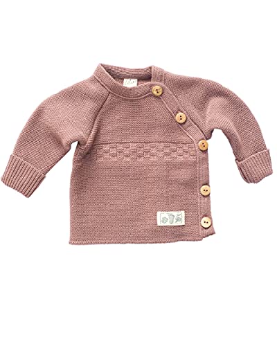 Pull en laine mérinos enfant Lilano tricot bio chaud et respirant pour l'hiver
