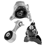 Axiovate Engine Motor and Trans Mount for Honda Civic 1.8L 2012 2013 2014 2015 Manual Trans Replace OE A5750, A65056, A65090, Set of 3