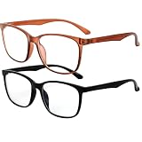 BOSSWIN Blue Light Blocking Glasses Square Fashion Computer/Gaming/TV/Phone-Blue Light Filtering for Men and Women
