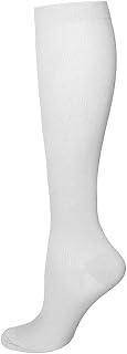 Compression Socks for Women Men Knee High Stockings Solid Color Athletic Compression Socks for Nurse Running