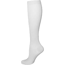 Women Socks 1 Pair Thin Ribbed Knee High