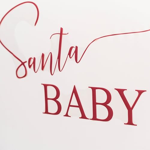 Vinilo Santa Baby para Decoración de Fiesta Navideña miniatura 7