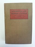 Differential and integral calculus, B0007DO6VY Book Cover
