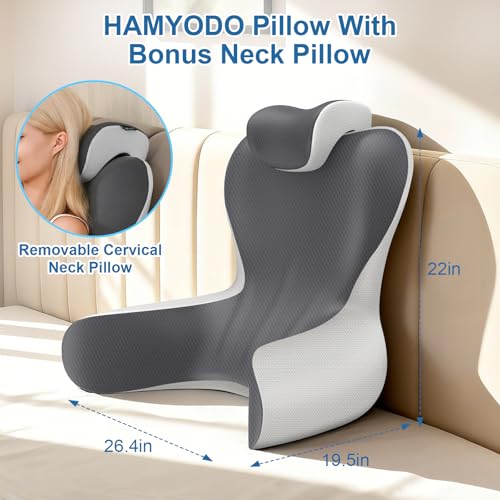 51% Off Ergonomic Reading Pillow with Memory Foam Support