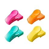 ダイヤ (Daiya) 冷蔵庫 フッククリップ チューブクリップ 4色 0.2x0.45x0.265cm 耐荷重200g クリップス 冷蔵庫の扉ポケットに掛けられる 調味料 整理 からし わさび 薬味チューブ 057730