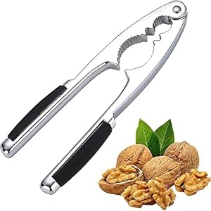 Nutcracker Nut Crackers Heavy Duty with Non-Slip Handle,Opening Tool for Nutcracker, Pecans and Seafood