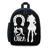 [ZQMBSJ] 子供リュック ウマ娘 URA キッズバッグ スクールバッグ バックパック 男の子 女の子 おしゃれ かわいい 通園 通学 誕生日 子供の日 お祝い