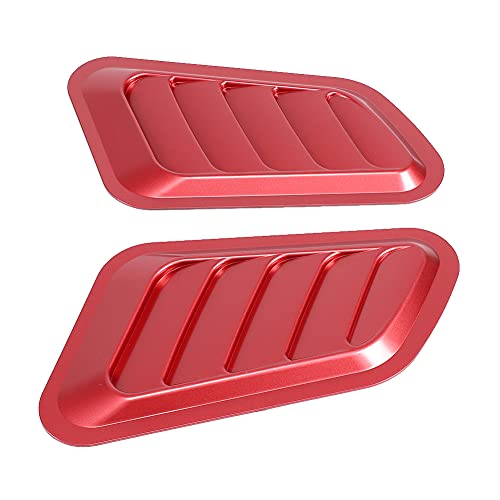 Capa de entrada de fluxo de ar do carro, material ABS adesivo de carro decorativo ABS fluxo de ar en