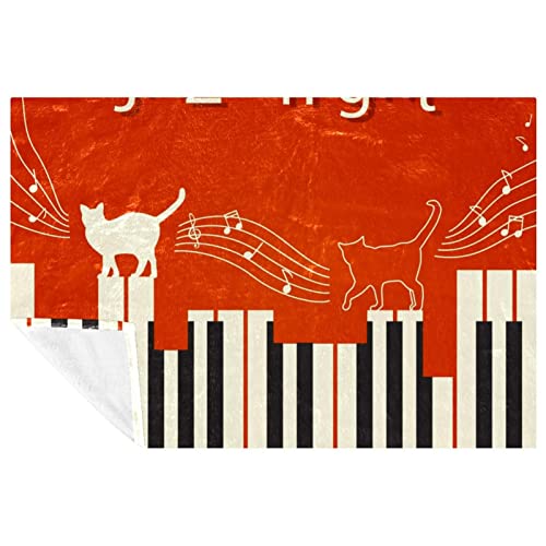 Couverture douce Jazz Night le cocon chaud de vos soirées