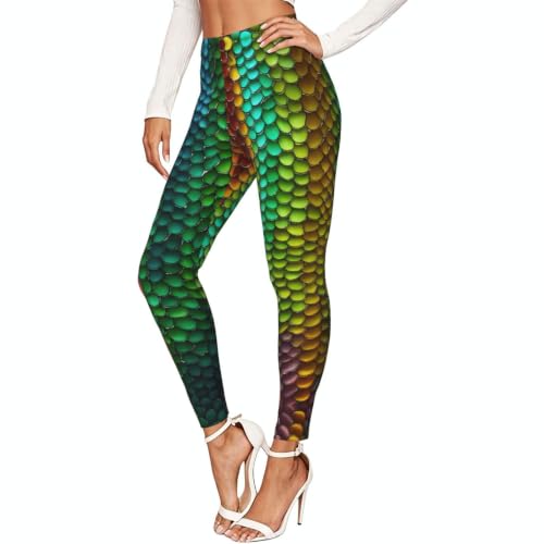 Leggings de compresión elásticos mallas con estampado mágico leggings suaves