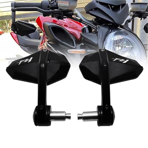 Espejo retrovisor manillar antirreflejos CNC para Yamaha FZ1 Fazer