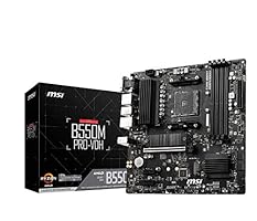 MSI B550M PRO-VDH (MATX Sockel AM4, AMD B550, 4 x DDR4, 1 x PCI Express 3.0 16x)