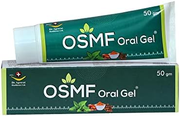 OSMF Oral Gel for Mouth Ulcers with Turmeric & Tulsi, 50 g