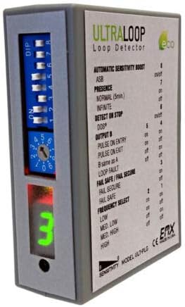 UltraLoop ULT-PLG 12/24V Vehicle Loop Detector, Gate Opener FAAC/Viking/Linear