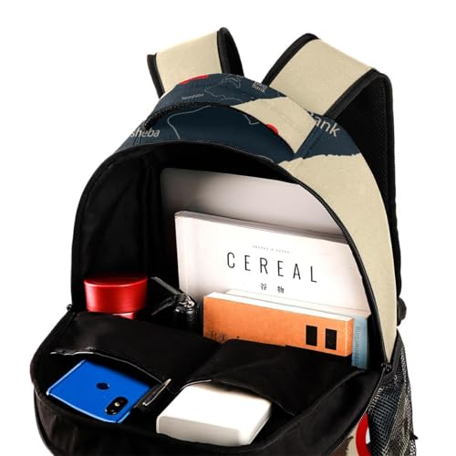 Sac de voyage décontracté et robuste contre l'usure pour adolescents actifs