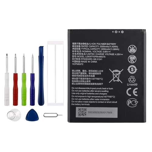 Vvsialeek Li3830T43P8h486375 Batteria di ricambio compatibile con ZTE Blade A31 con kit di strumenti