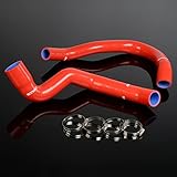 G-PLUS Silicone Radiator Coolant Hose Kit Clamps Compatible With 1991-2001 Jeep Cherokee XJ 4.0 l6 2