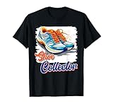 Du liebst Schuhe und Sneaker, bist ein Schuh Sammler oder Sneaker Sammler, das Schuhsammlung SCHUH SAMMLER Lustiges Sneaker Sammler Design ist Perfekt! Mit Schuh Motiv beim Schuhe Sammeln.