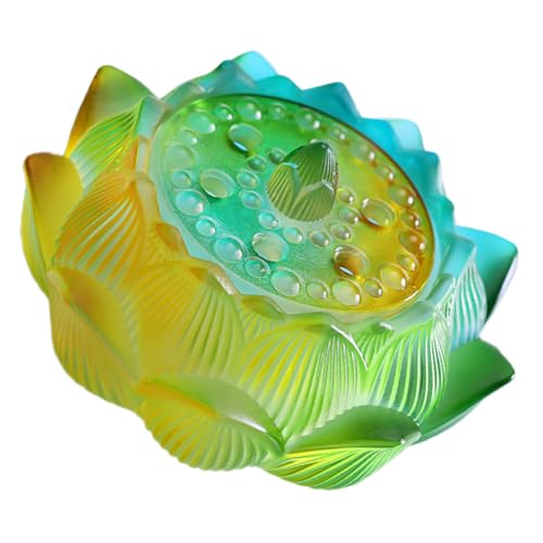 Encensier décoratif LED Alipis en verre soufflé pour intérieur chic - 5