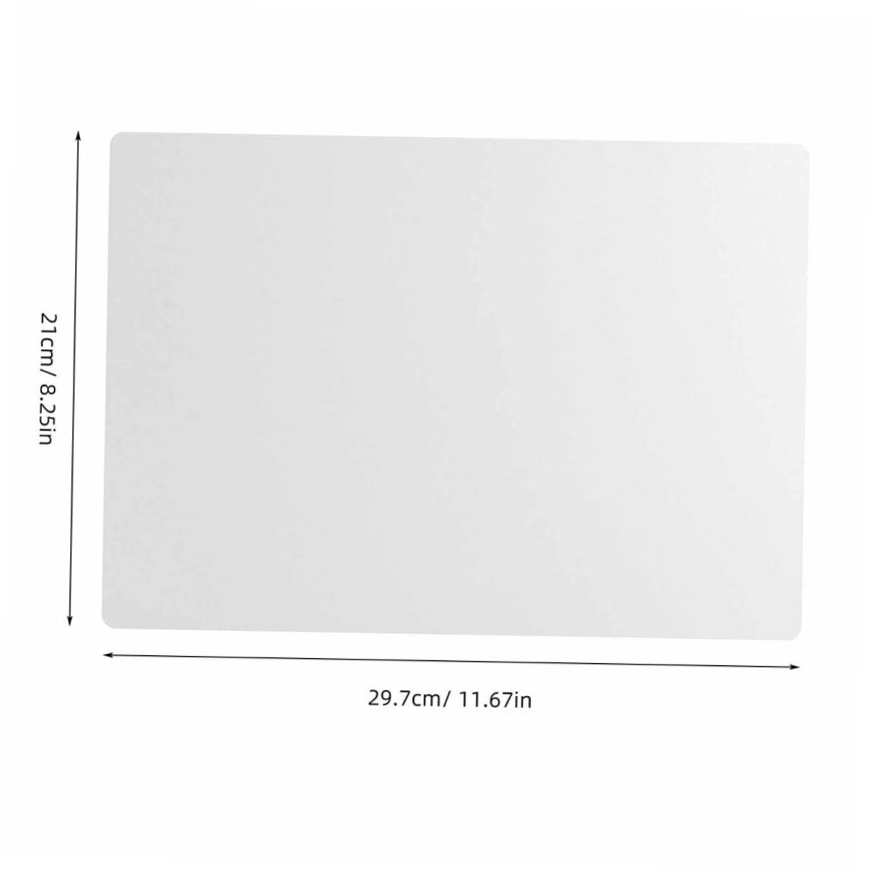 Couvertures de Reliure en Plastique Transparent A4 80 Pièces 0, 4 Mm