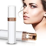 ♥ Mini Design ♥: nuestro depilador facial eléctrico Lady está diseñado para parecerse a un lápiz labial con un color perlado y apenas deja huellas dactilares o marcas de transpiración. Es fácil llevarlo en el bolso y se puede usar convenientemente en interiores o exteriores y no será vergonzoso que otros lo vean.