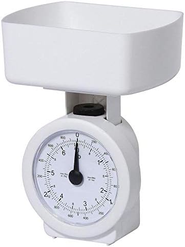 Salter Tesco Branded 3kg Compact Mechanical Kitchen Cooking Weighing Scales White