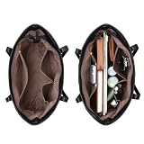 Montana West Pikowana torebka na ramię dla kobiet, duża modna torebka hobo, Angel Quilted Black, l